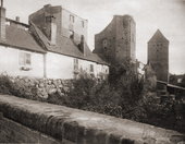 Fragment murów obronnych. Stan z lat 20.