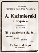 Reklama z lat 30.