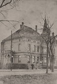 Kamienica przy ul Dworcowej. Ok 1900 r.