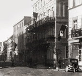 Hotel Engel przy ul. Młynskiej.