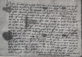 Zaciężni z Gdańska zawiadamiają o zajęciu Chojnic. 24.03.1454r.