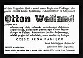 Nekrolog od sekcji żeglarskiej i klubu Chojniczanka.