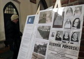 Fragment wystawy prezentowanej w Bazylice.