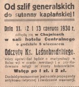 Zawiadomienie o odczycie.