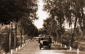 Niemcy przekraczają przejście graniczne w Babilonie. 1939 r.