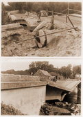 Zniszczony most w Rytlu. 1939 r.
