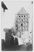 Brama Człuchowska i fragment murów. L.50.. 
