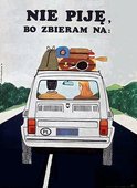Plakat z PRL.