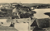 Widok na J. Zakonne i zabudowania browarów.