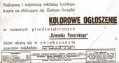 Stopka redakcyjna chojnickiej mutacji Dziennika Pomorskiego.