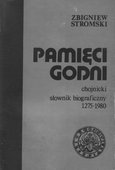 Chojnicki słownik biograficzny autorstwa Zb. Stromskiego wywołał irytację Józefa Trzebiatowskiego.