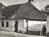Zabudowa wiejska z końca XIX w.