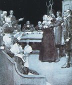 Sądy w XVI w. w celu uzyskania zeznań mogły zalecić stosowanie tortur.    