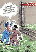 Plakat z okresu PRl.